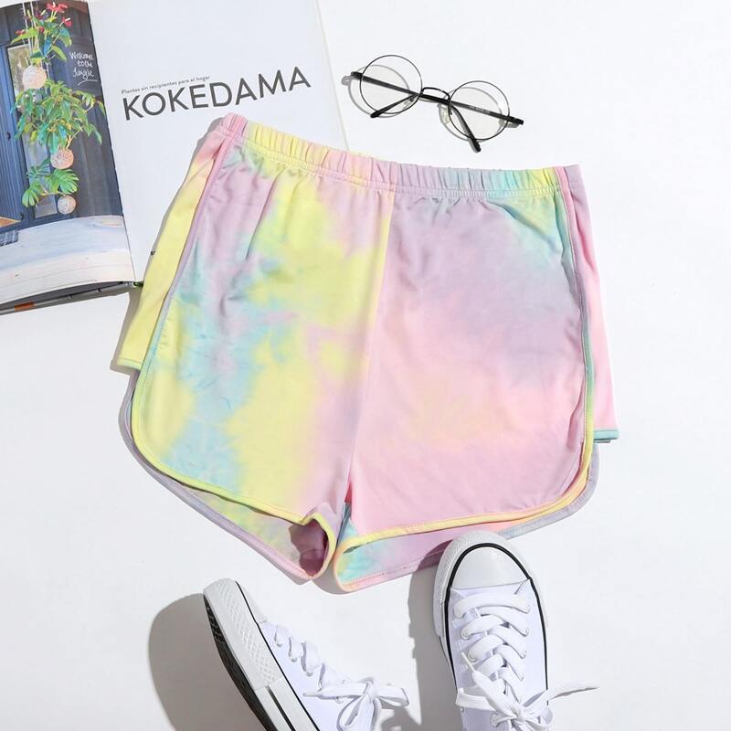 

Tie Dye Shorts, Multicolor