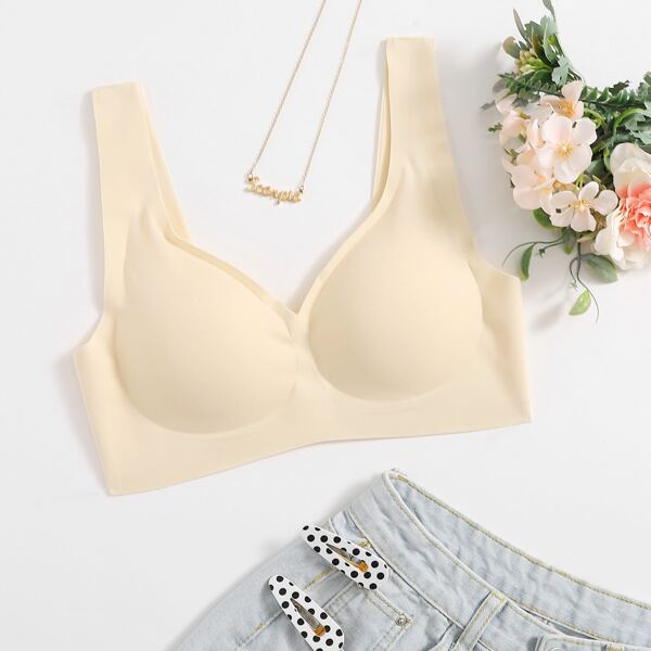 

Push Up Seamless Bra, Apricot