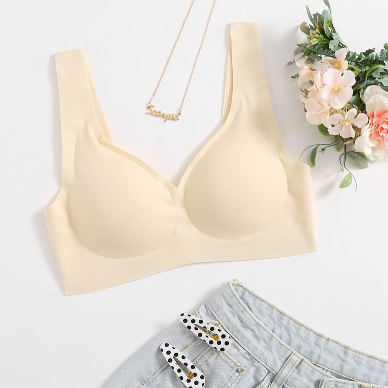 

Push Up Seamless Bra, Apricot