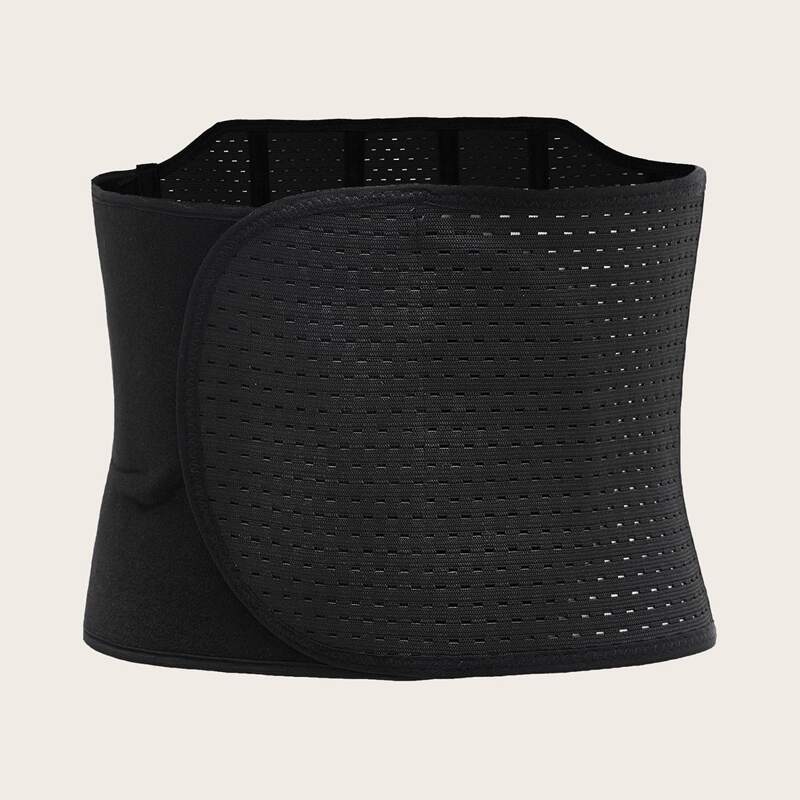 

Body Shaping Abdominal Velcro Corset, Black
