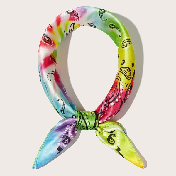 

Paisley Pattern Bandana, Multicolor
