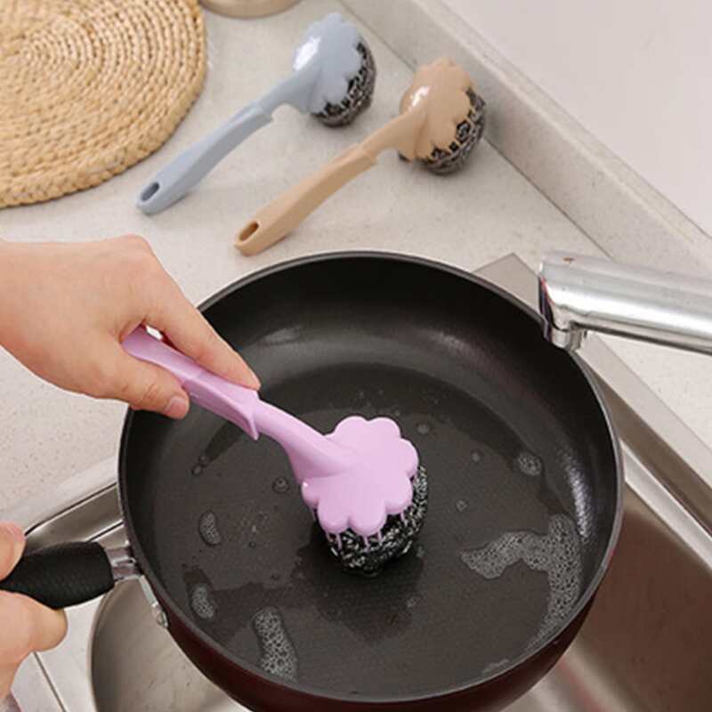 

1pc Random Long Handle Cleaning Brush, Multicolor