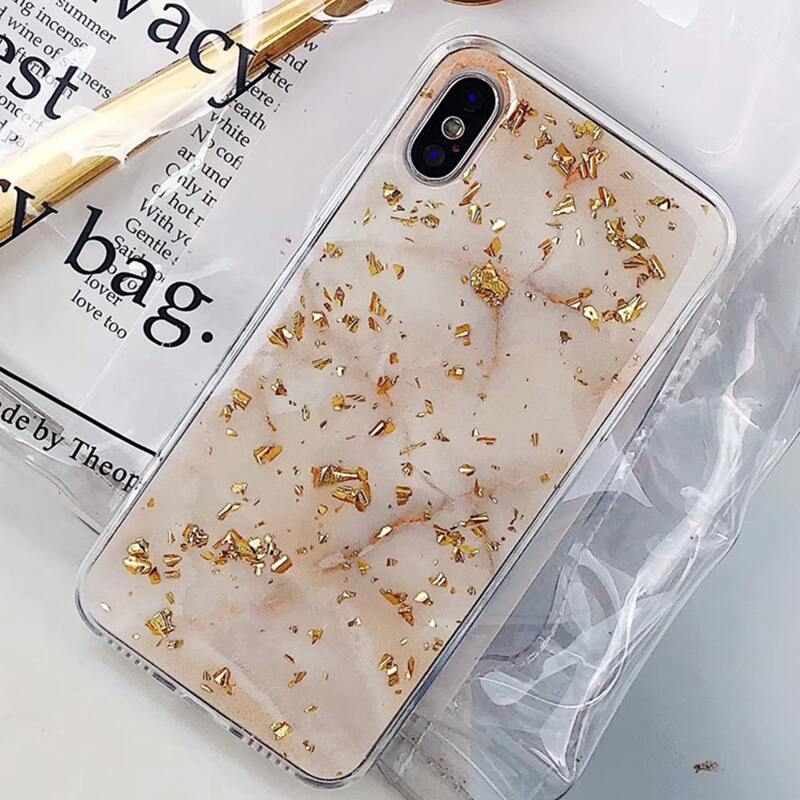 

Marble Glitter iPhone Case, Multicolor