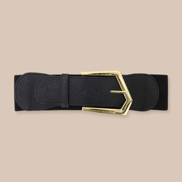 

Metal Buckle Belt, Black