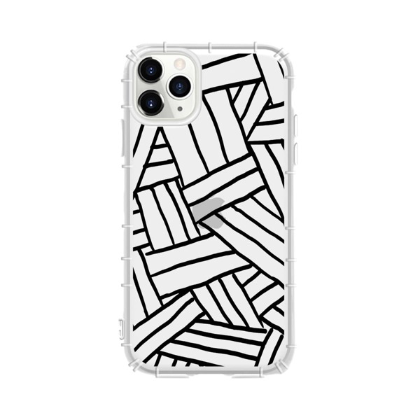

Чехол для iPhone с рисунком линий 1шт, Прозрачный