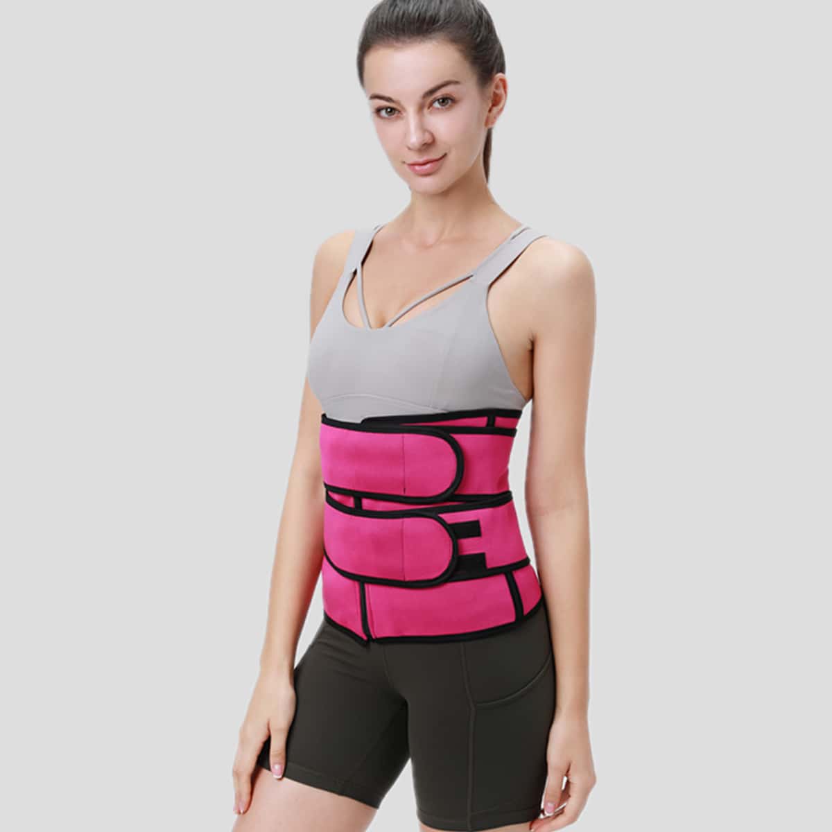 

Body Shaping Abdomen Belt, Hot pink
