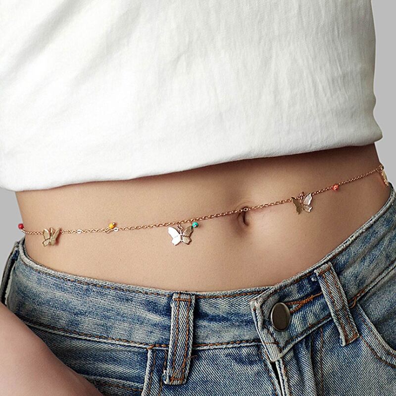 

Butterfly Waist Chain, Gold