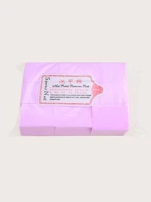 400片紫色專業不掉毛指甲濕巾去除劑、美甲凝膠拋光劑去除劑、指甲油去除劑墊、用於去除拋光劑的指甲墊一次性指甲濕巾 - 玫紅色 - 查看 2