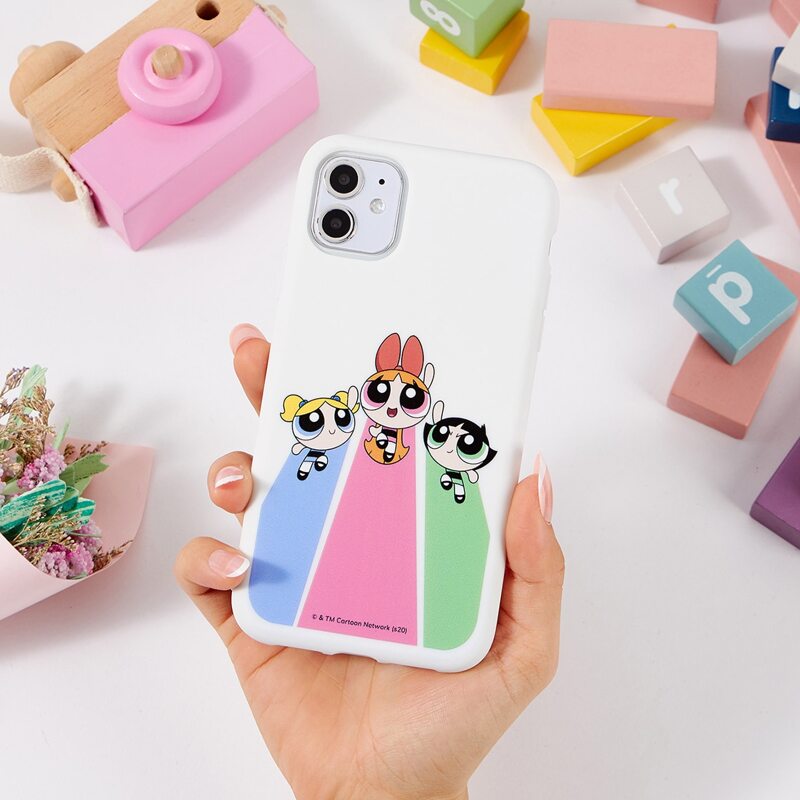 

ROMWE X The Powerpuff Girls iPhone Case, White