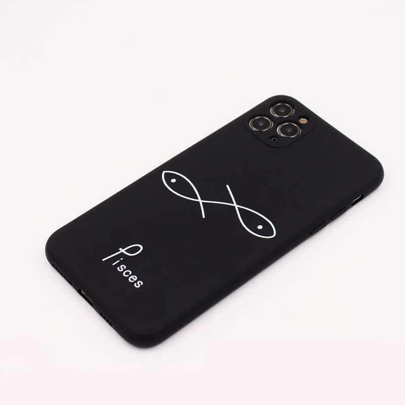 

Pisces iPhone Case, Black