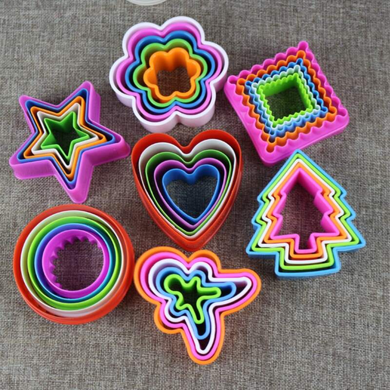 

5pcs Random Baking Mold Set, Multicolor