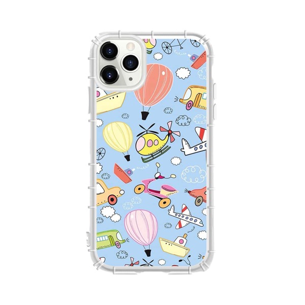 

1pc Cartoon Graphic iPhone Case, Multicolor