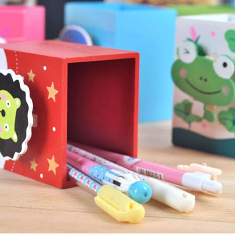 

Random 1pc Cartoon Animal Pencil Holder, Multicolor