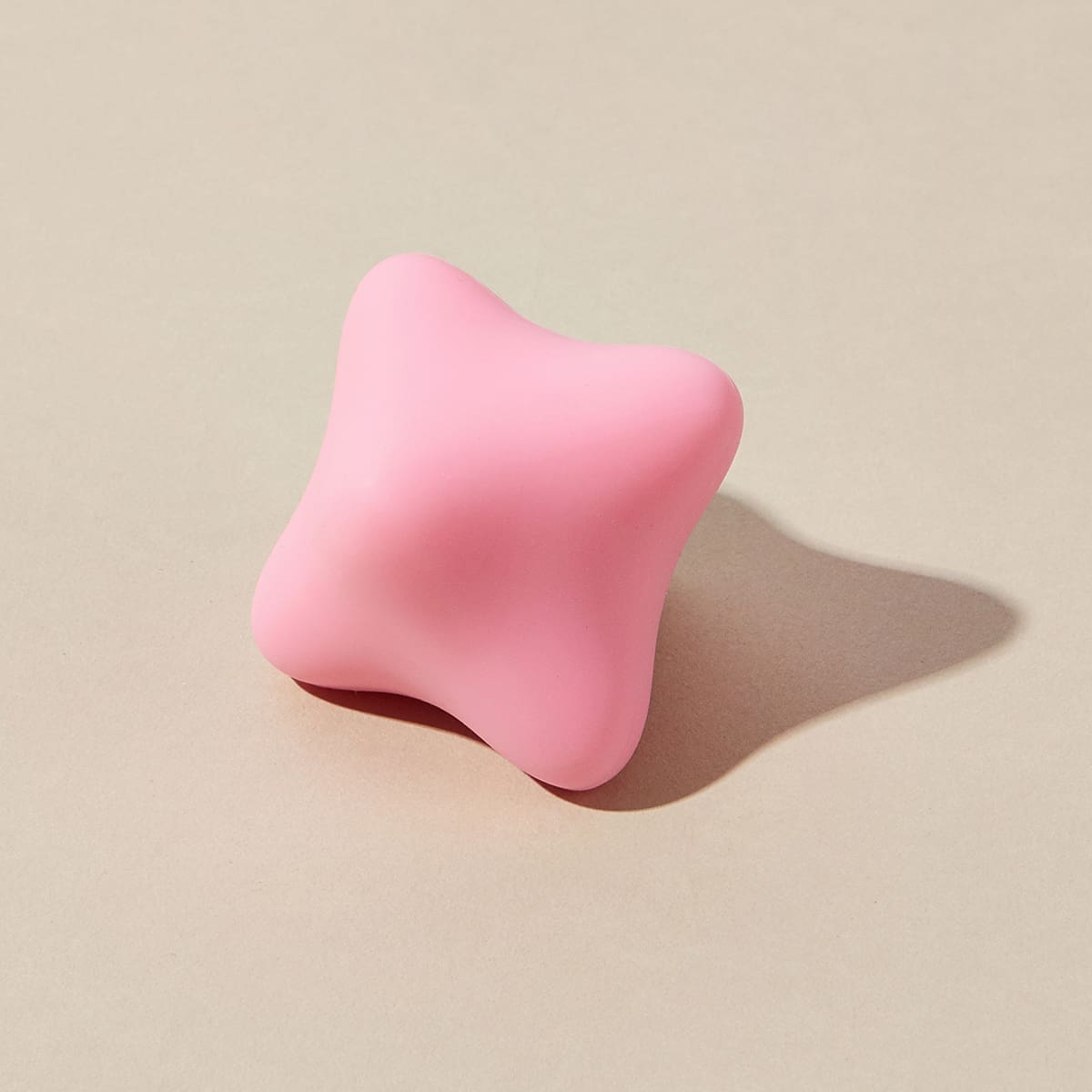 

1pc Silicone Body Massager, Pink