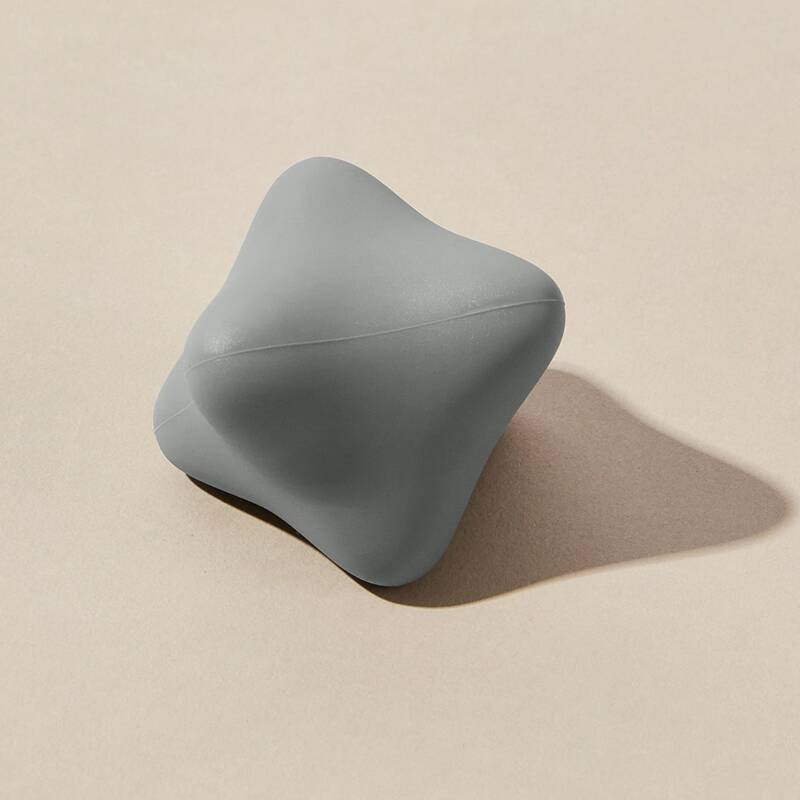 

1pc Silicone Body Massager, Grey