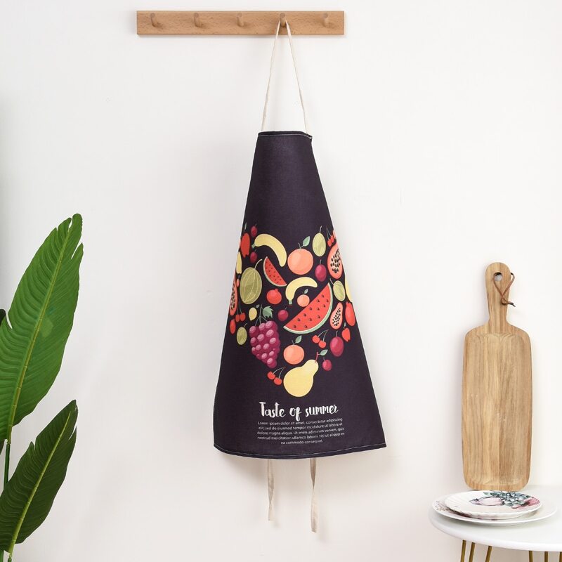 

Fruit Print Apron, Multicolor
