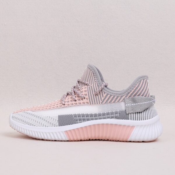 

Lace-up Decor Wide Fit Sneakers, Pink