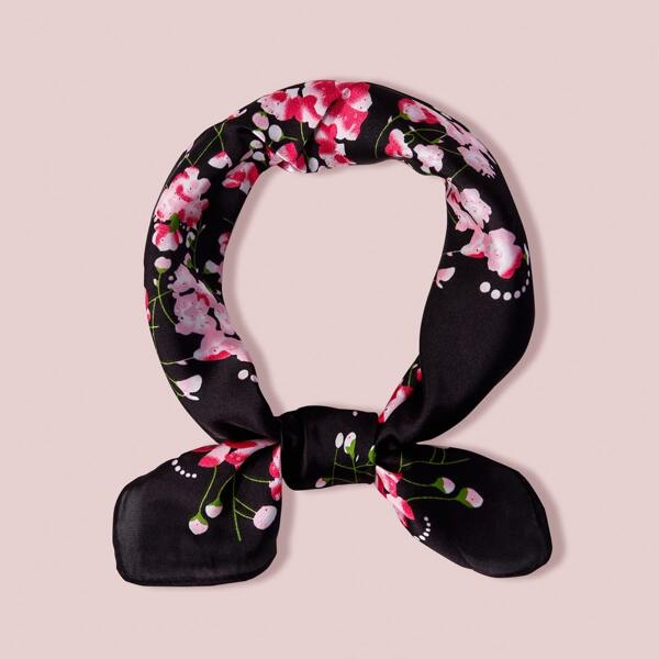 

Flower Pattern Bandana, Multicolor