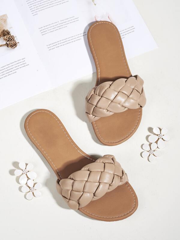 wide fit slip on sandals