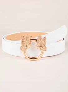 Đai khóa bướm đôi - trắng - Xem 1