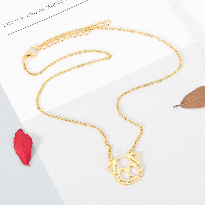 

Geo Pendant Necklace, Gold