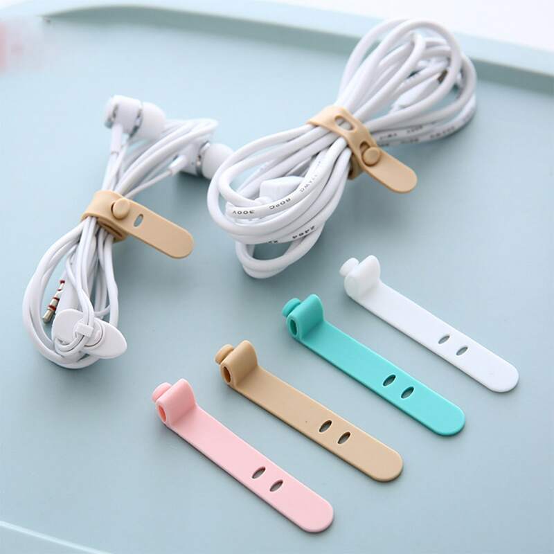 

1pc Random Data Cable Organizer, Multicolor