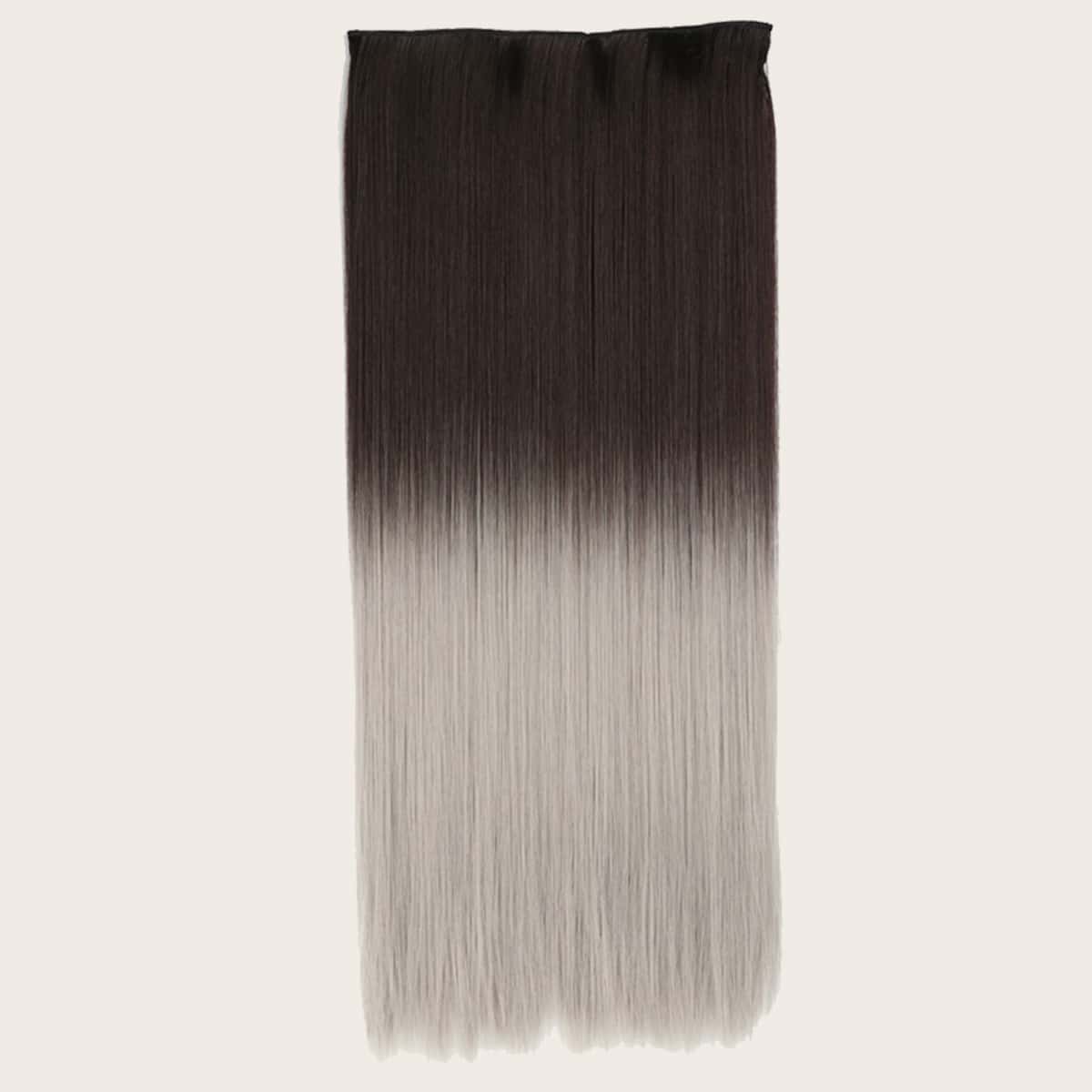 

Two Tone Long Straight Hairpiece, Multicolor