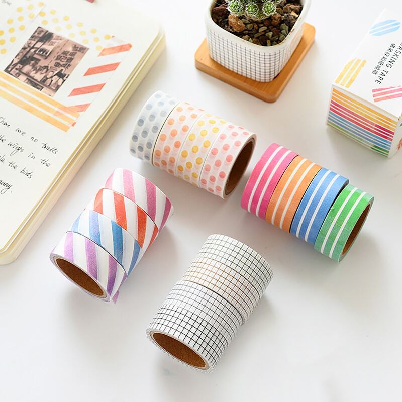 

4pcs Random Pattern DIY Tape, Multicolor