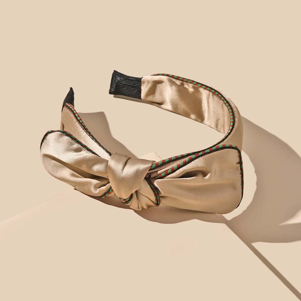 

Bow Decor Hair Hoop, Apricot