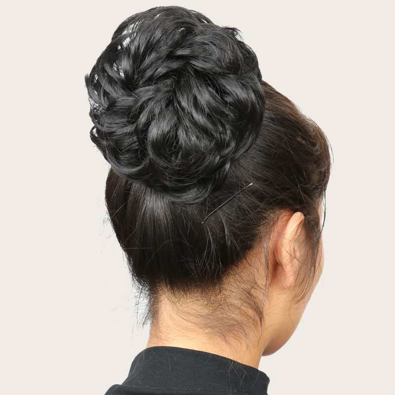 

Hair Bun Extension, Black