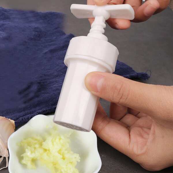

Manual Garlic Press, White