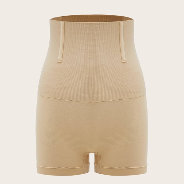 

Cut-out Butt Shapewear Shorts, Apricot