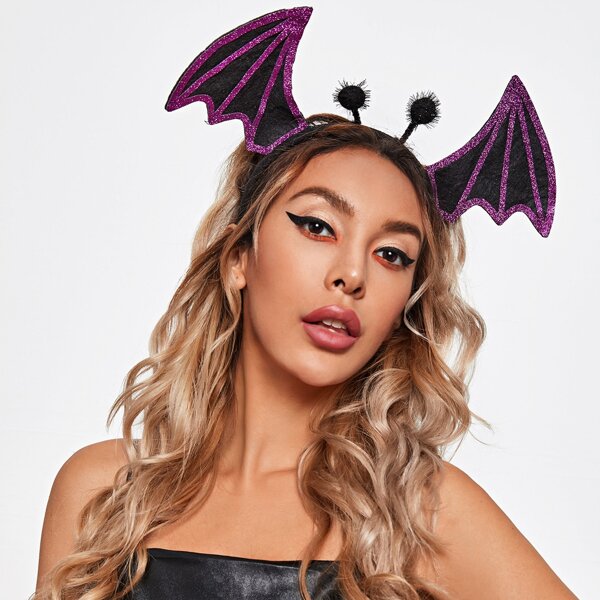 

Halloween Bat Hair Hoop, Multicolor