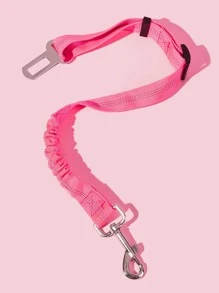 1pc Dog Car Seat Belt - Pink - View 2