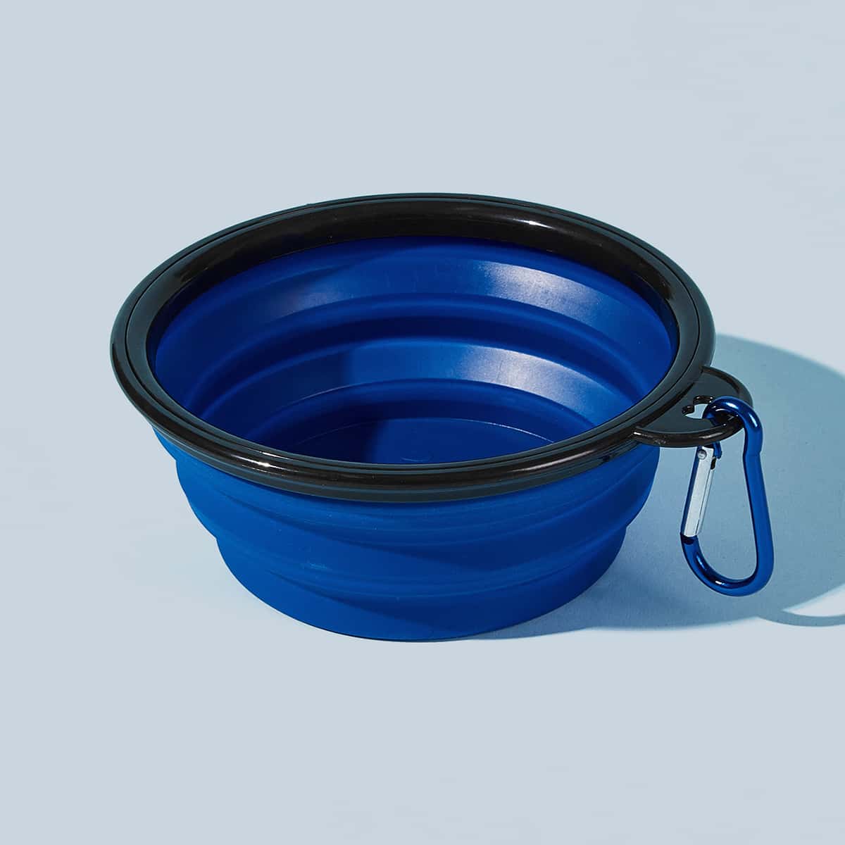 

Portable & Foldable Dog Food Bowl, Blue