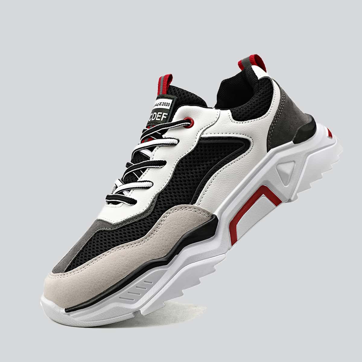 

Guys Lace-up Front Wide Fit Sneakers, Grey