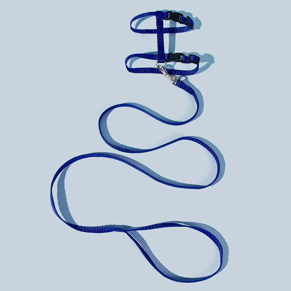 

1pc Cat Harness & 1pc Cat Leash, Blue
