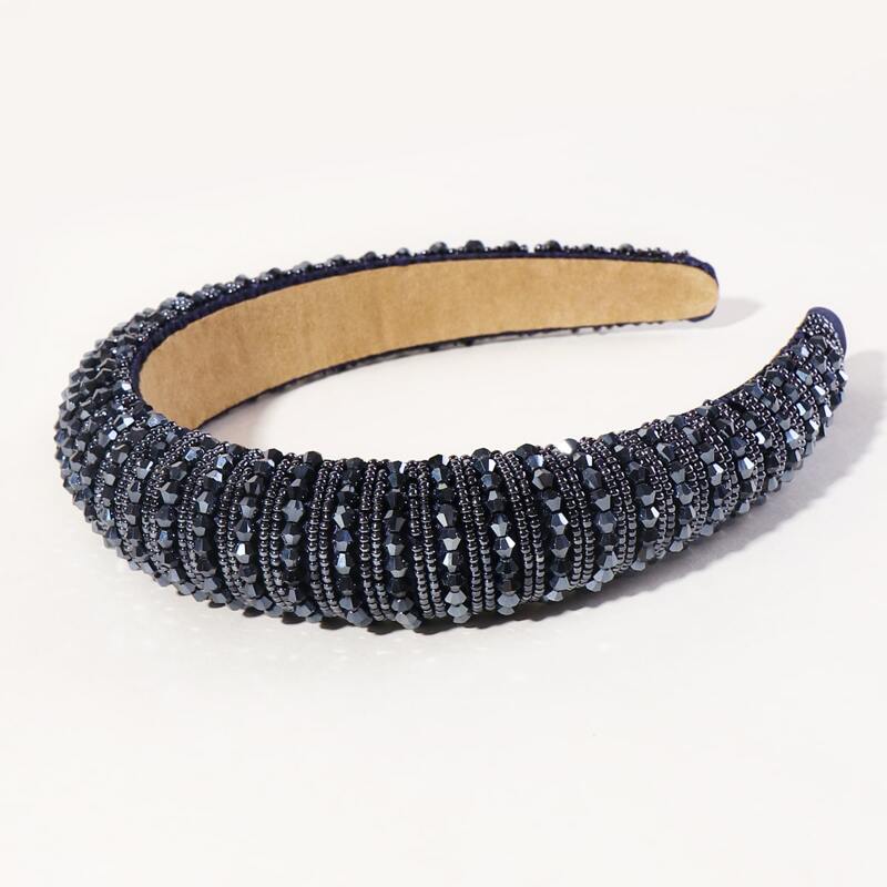 

Bead Decor Hair Hoop, Black