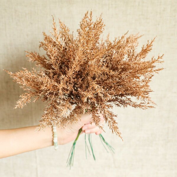 

1bunch Artificial Rime, Coffee brown