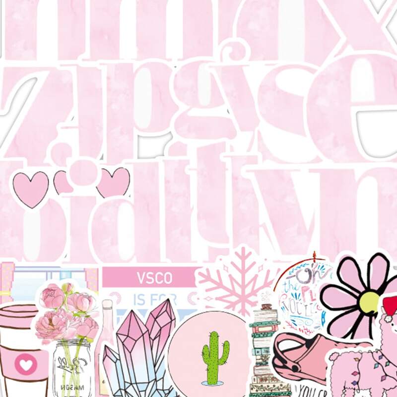 

50pcs Cartoon Girl Sticker, Multicolor