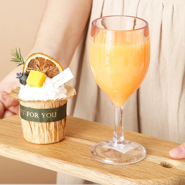 

1pc Clear Wine Goblet