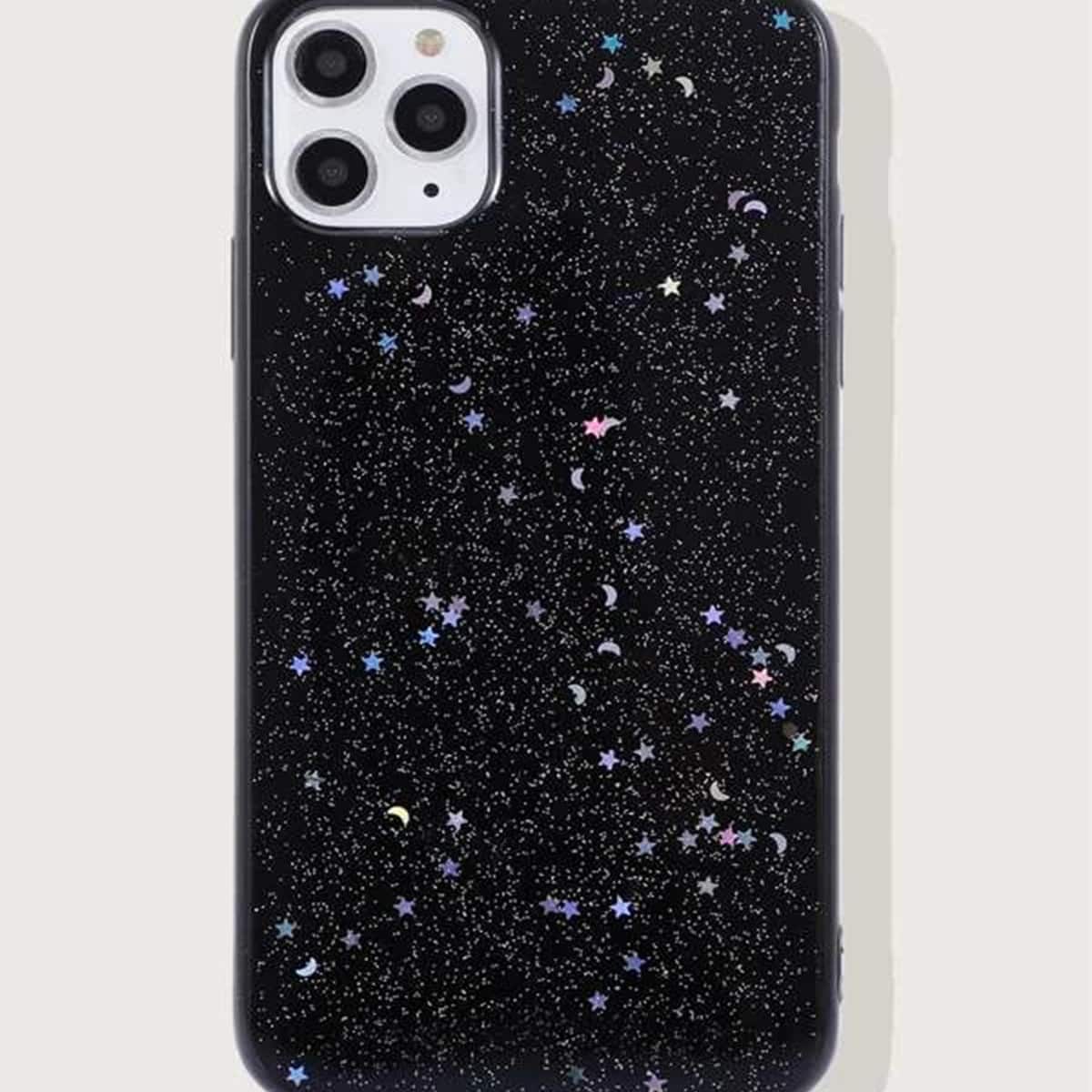 

Galaxy iPhone Case, Black