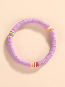 7pcs Colorful Beaded Bracelet - Multicolor - View 3