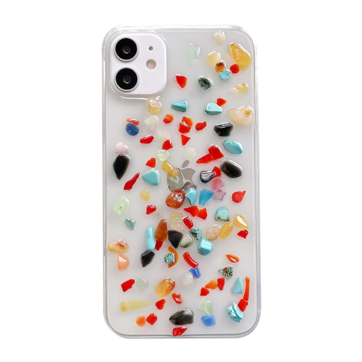 

Stone Clear iPhone Case, Multicolor