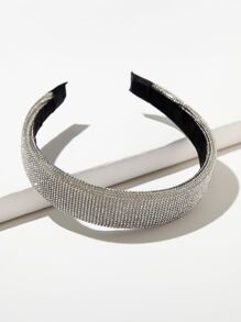 Đồ trang trí Rhinestone Vòng tóc Buổi tiệc - trắng - Xem 3