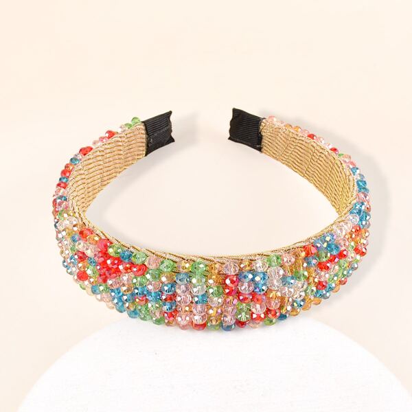 

Crystal Decor Hair Hoop, Multicolor