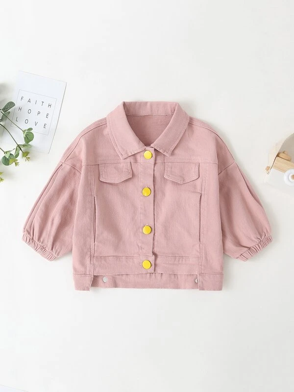 denim jacket for girl shein