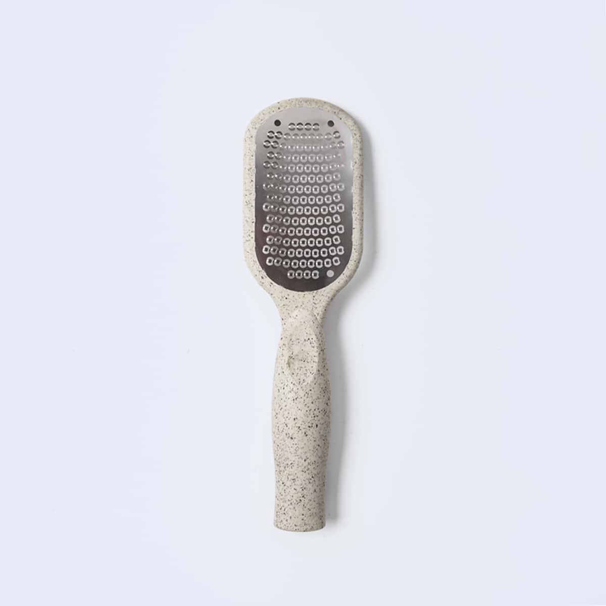 

1pc Stainless Steel Peeling Foot File, Grey