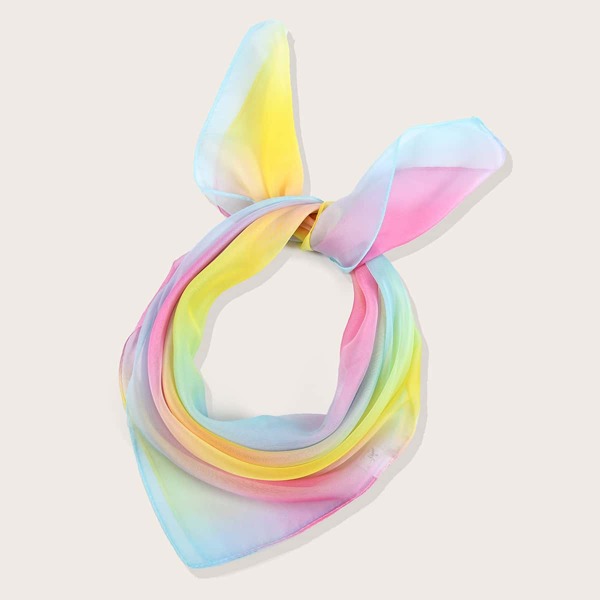

Ombre Striped Bandana, Multicolor