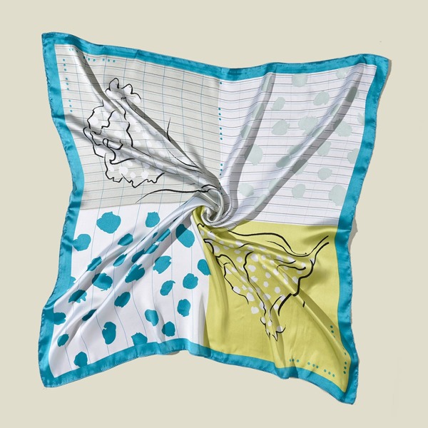 

Striped Colorblock Bandana, Multicolor